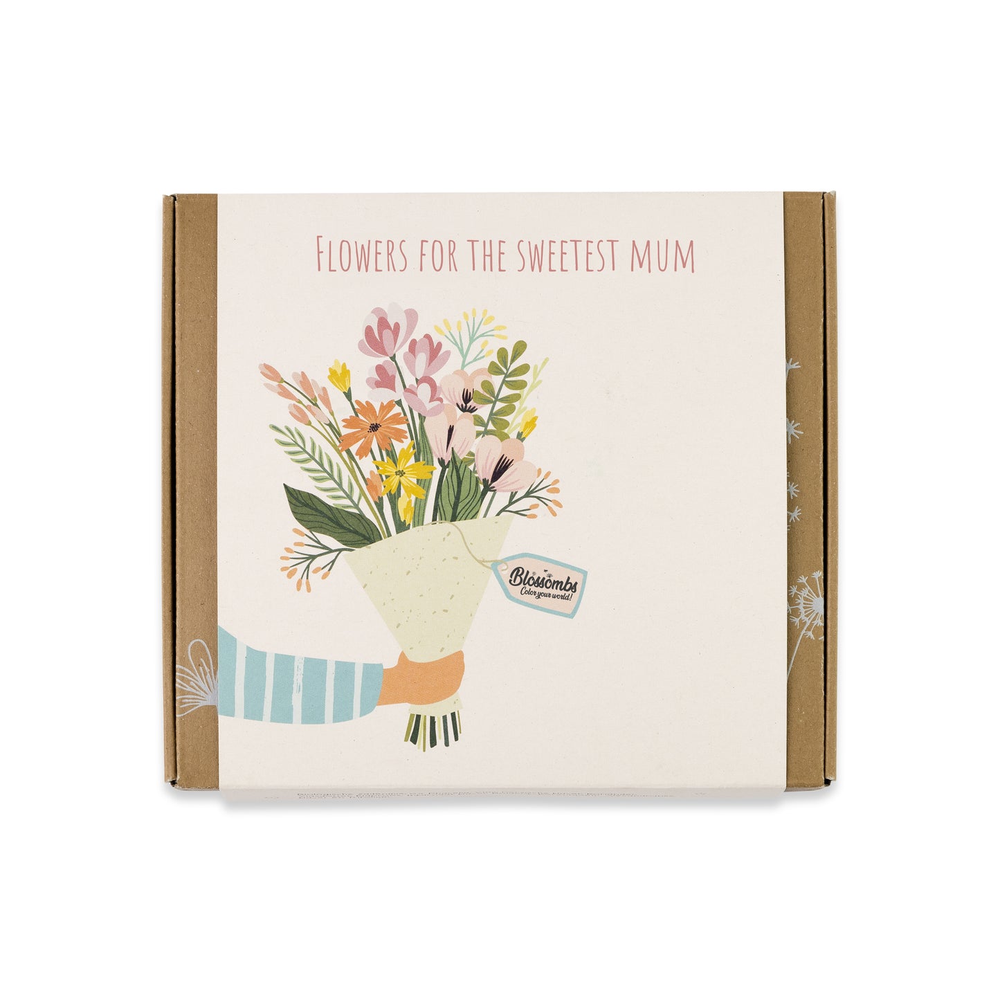 900119 Bomby semínkové - Dárková sada střední "Pro nejlepší maminku"- Kytice 9 ks   BLOSSOMBS-1