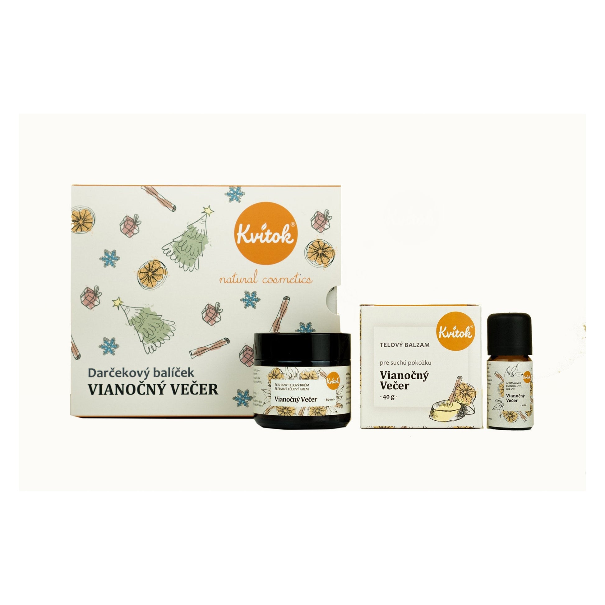 900308 Balíček dárkový kosmetický Vánoční večer   KVITOK-1
