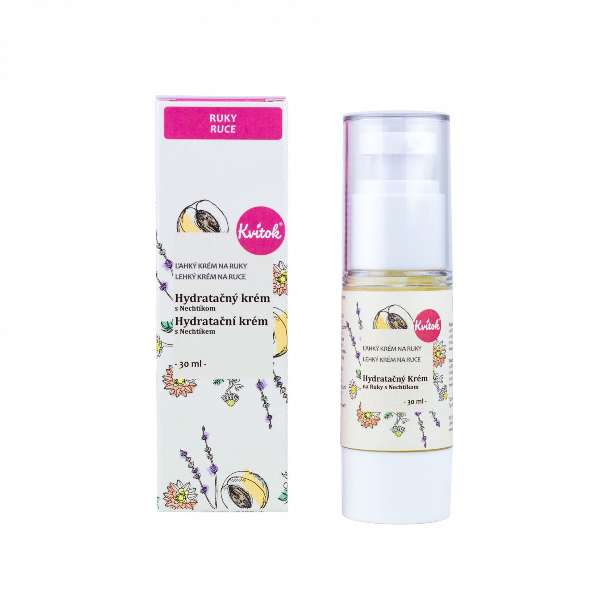 900318 Krém hydratační na ruce s měsíčkem 30 ml   KVITOK-1