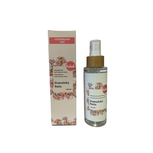 900335 Voda květová - damašská růže 100 ml BIO   KVITOK-1
