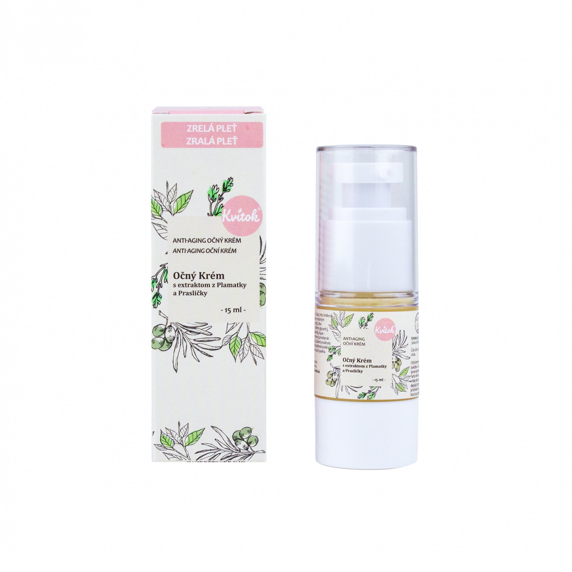 900354 Krém oční - denní 15 ml   KVITOK-1