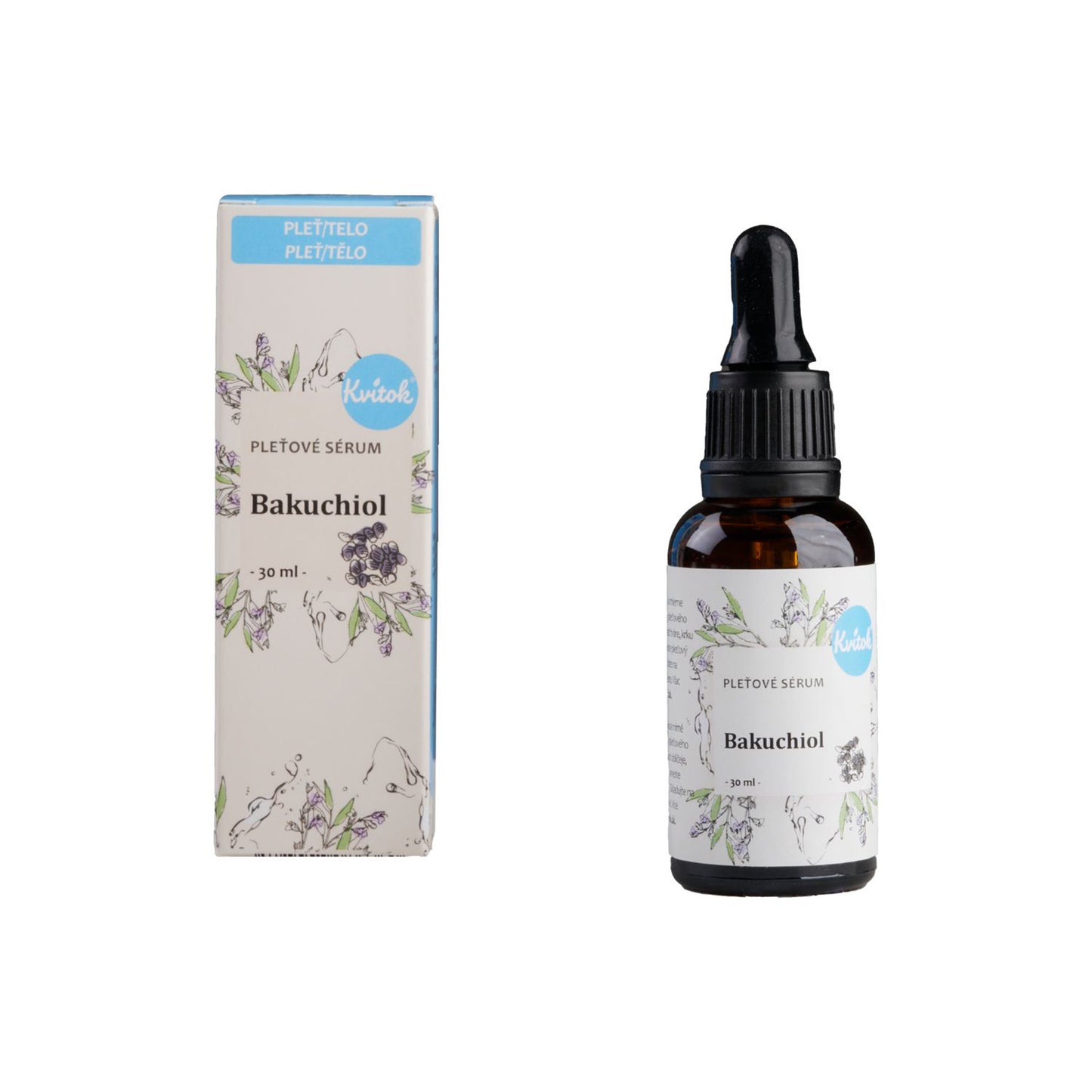 900363 Sérum pleťové -  Bakuchiol 30 ml   KVITOK-1