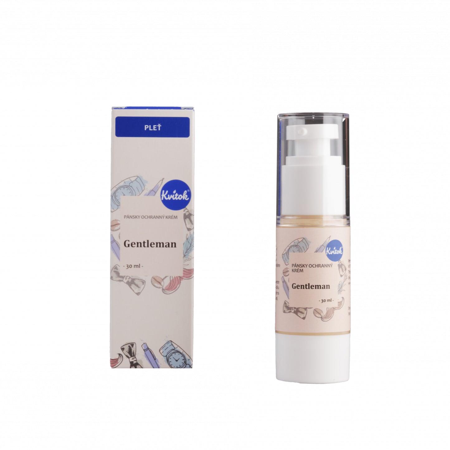 900377 Krém pleťový pro muže Gentleman 30 ml   KVITOK-1