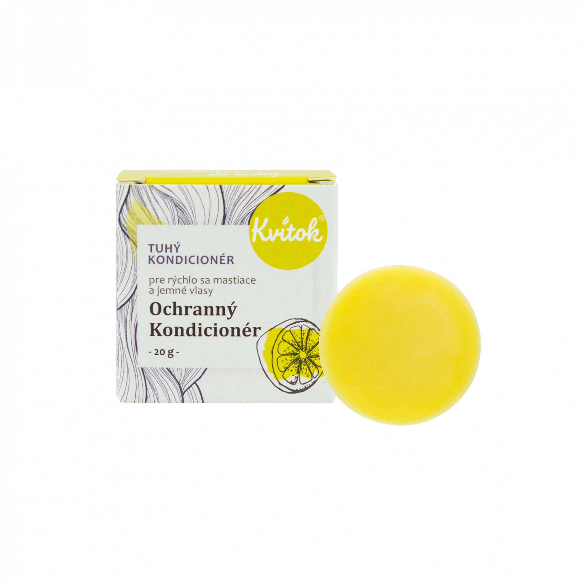 900465 Kondicionér tuhý pro mastné vlasy - Ochranný 20 g   KVITOK-1