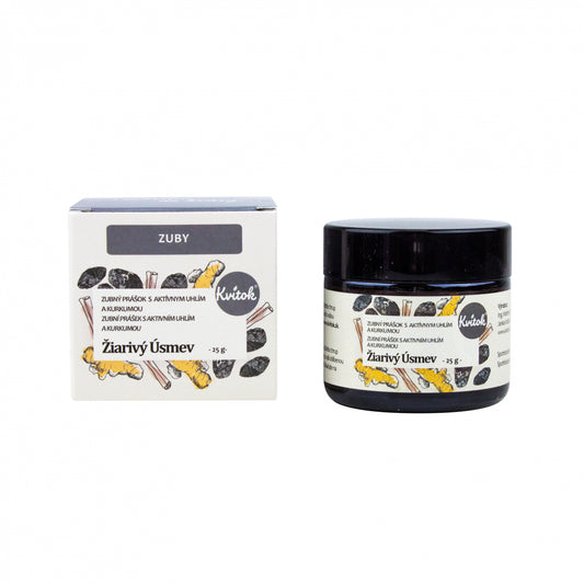 900482 Prášek zubní Zářivý úsměv 25 g   KVITOK-1