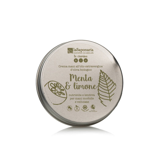 900560 Krém na ruce s mátou a citrónem 60 ml BIO   LA SAPONARIA-1