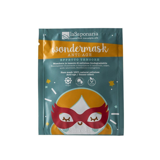 900589 Maska pleťová proti stárnutí Wondermask 10 ml BIO   LA SAPONARIA-1
