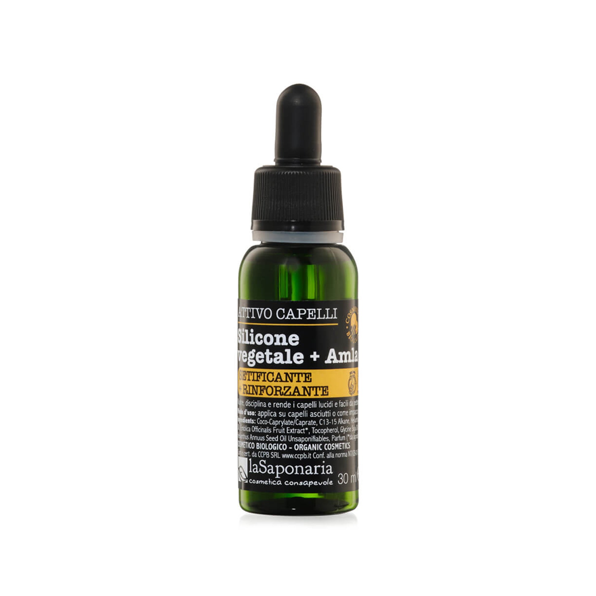 900611 Silikon rostlinný Amla - suchý olej na vlasy 30 ml   LA SAPONARIA-1