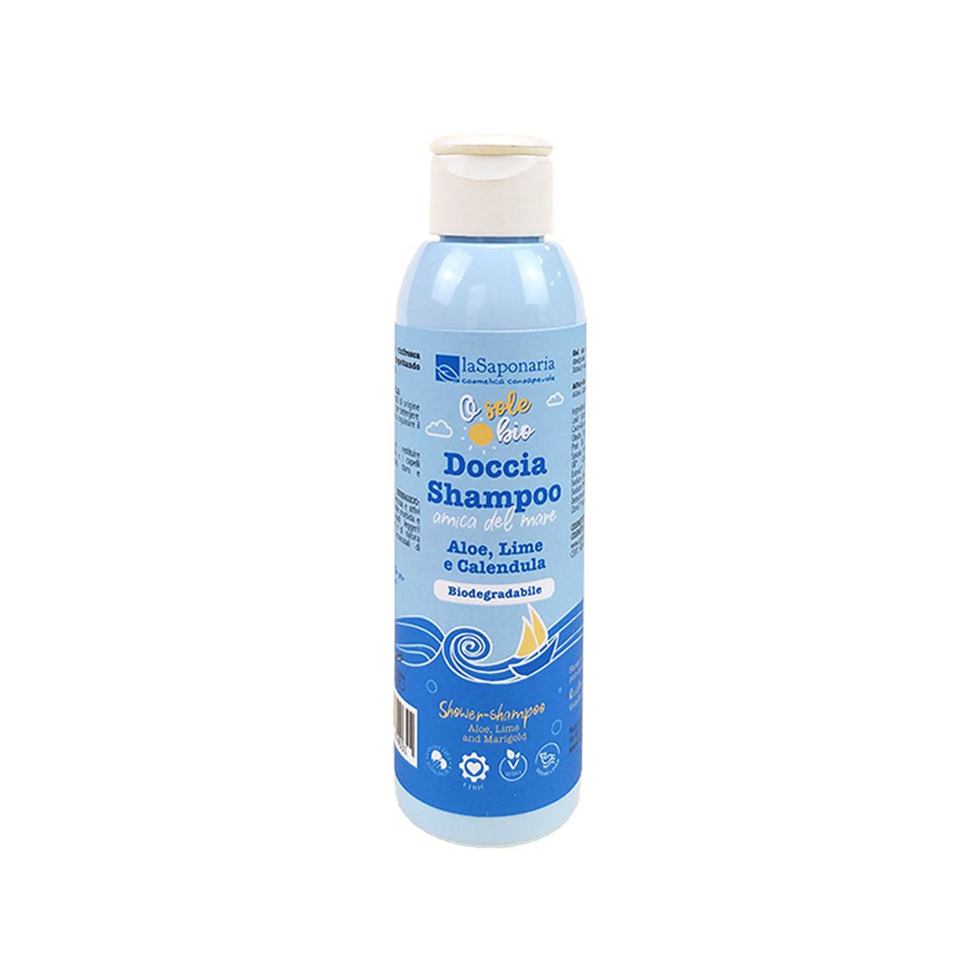 900618 Gel sprchový a šampon po opalování 150 ml BIO   LA SAPONARIA-1