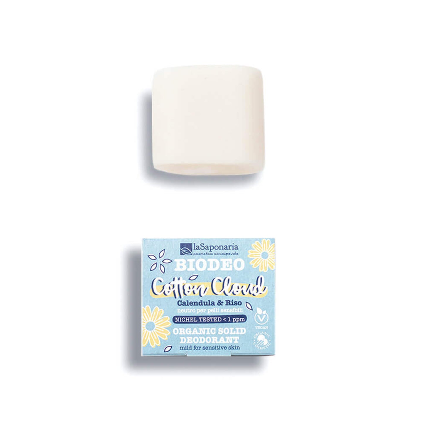 900644 Deodorant tuhý Cotton Cloud 40 g BIO   LA SAPONARIA-1