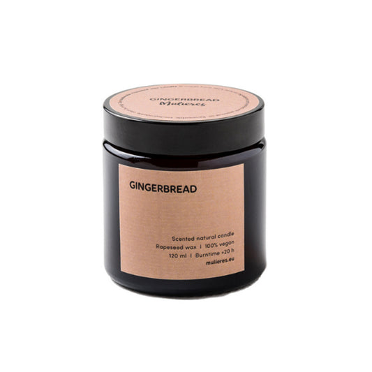 900705 Svíčka vonná ve skle - perník 120 ml     MULIERES-1