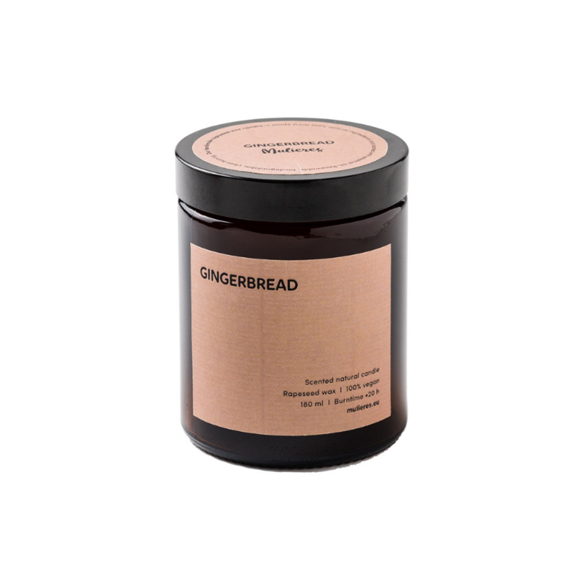 900706 Svíčka vonná ve skle - perník 180 ml     MULIERES-1