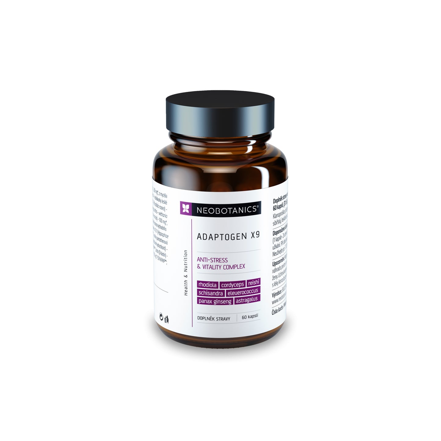 900723 Adaptogen X9 60 kapslí   NEOBOTANICS-1