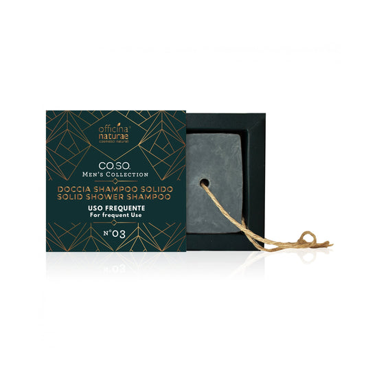 900750 Šampon pánský sprchový na vlasy i tělo tuhý N°03 50 g   OFFICINA NATURAE  -1
