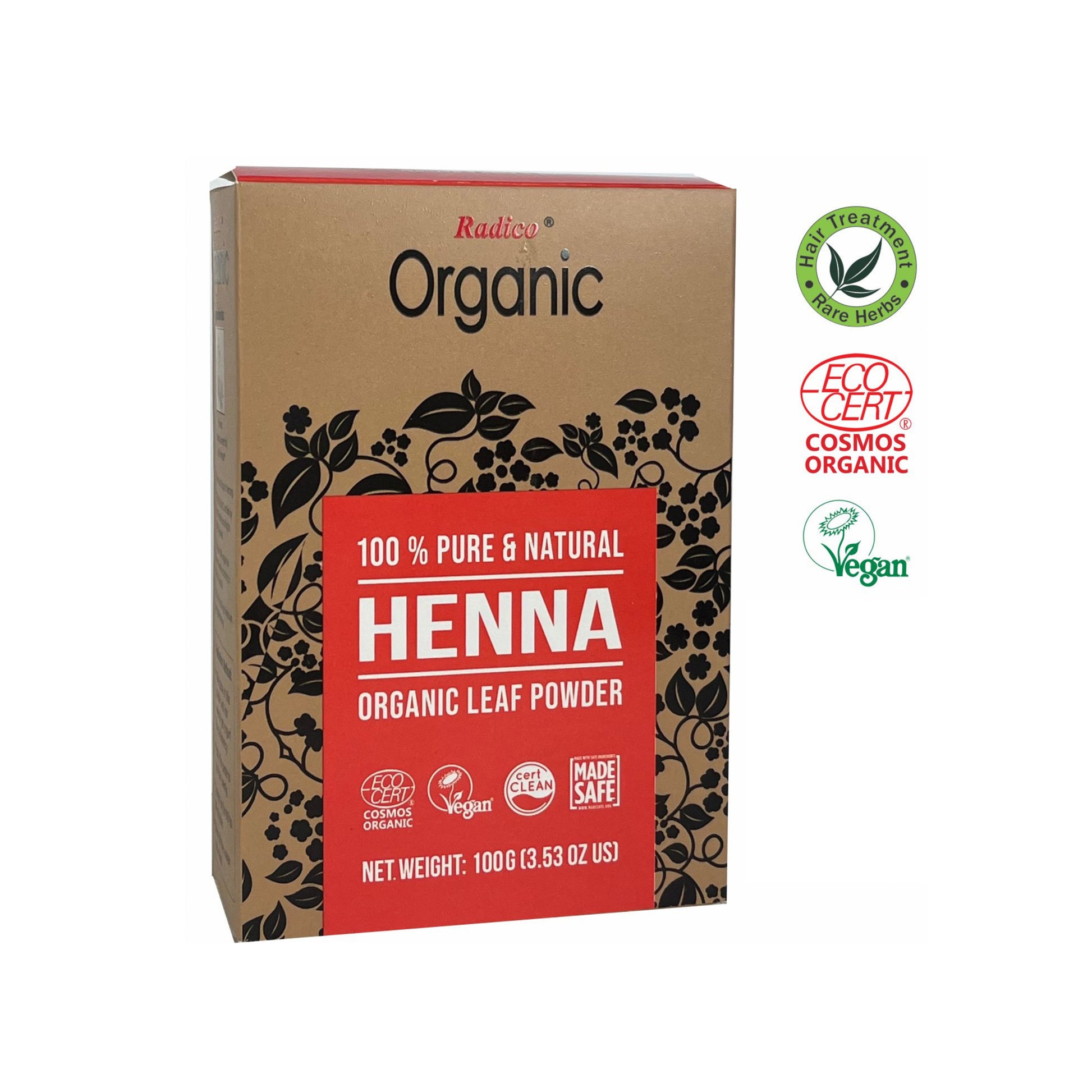 900862 Henna 100 g BIO   RADICO-1