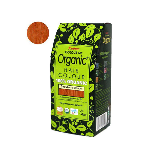 900873 Barva přírodní na vlasy - jahodová blond 100 g BIO   RADICO-1