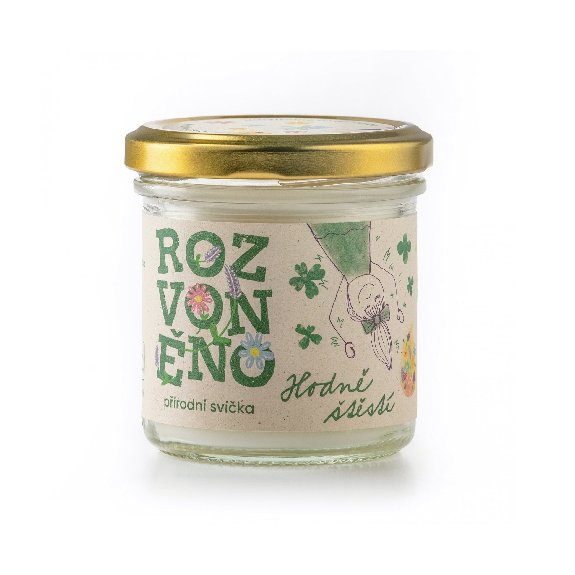 900910 Svíčka vonná - Hodně štěstí 130 ml   ROZVONĚNO-1