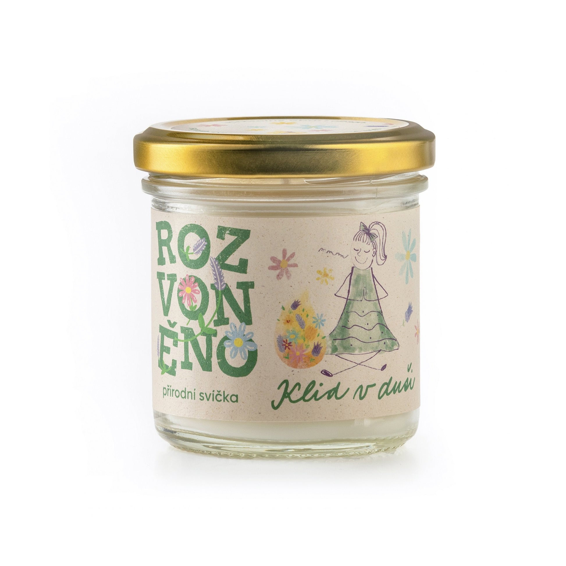 900915 Svíčka vonná - Klid v duši 130 ml   ROZVONĚNO-1