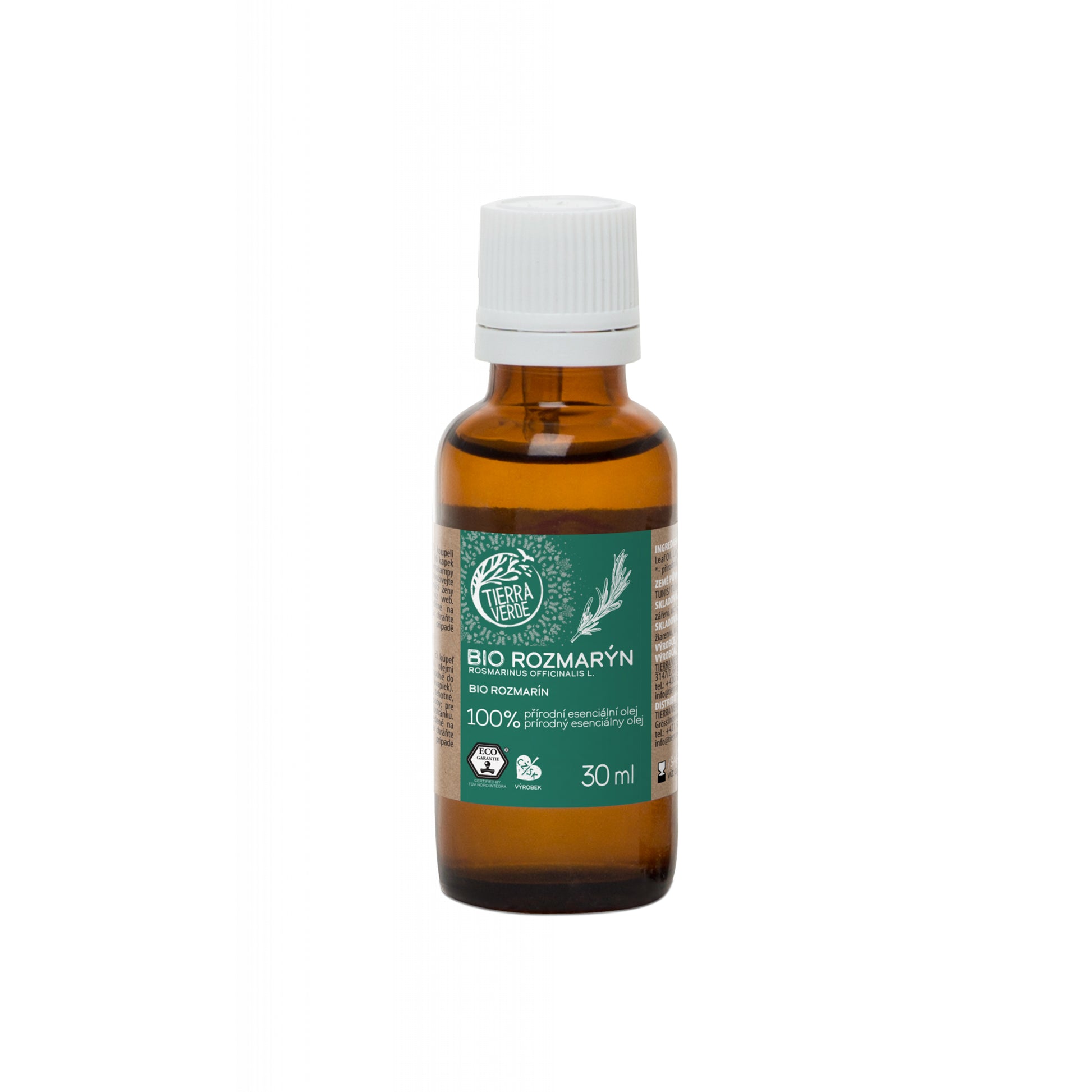 901006 Olej esenciální - Rozmarýn 30 ml BIO   TIERRA VERDE-1