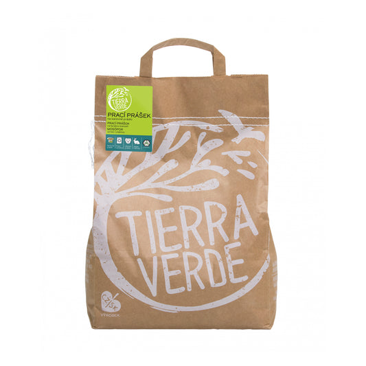 901078 Prášek prací na barevné prádlo papírový pytel 5 kg   TIERRA VERDE-1