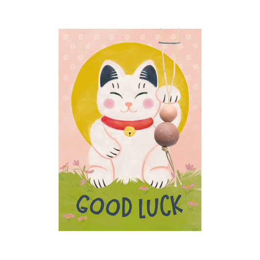 901184 Bomby semínkové drobný dáreček - Panenka pro štěstí - Kočka 2 ks   BLOSSOMBS -1