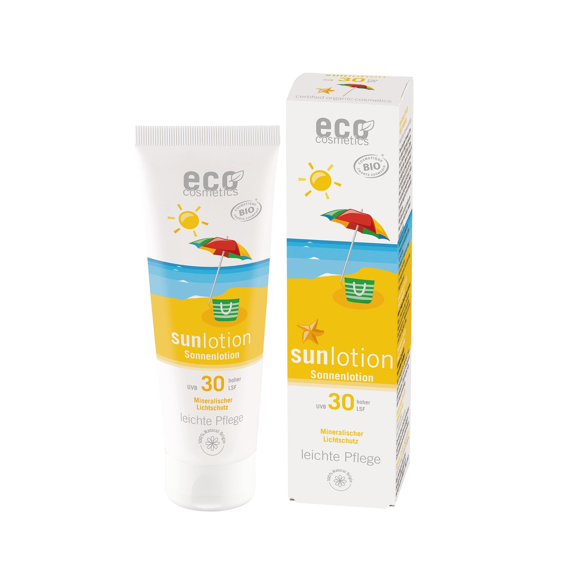 901192 Mléko opalovací SPF 30 125 ml BIO   ECO COSMETICS  -1