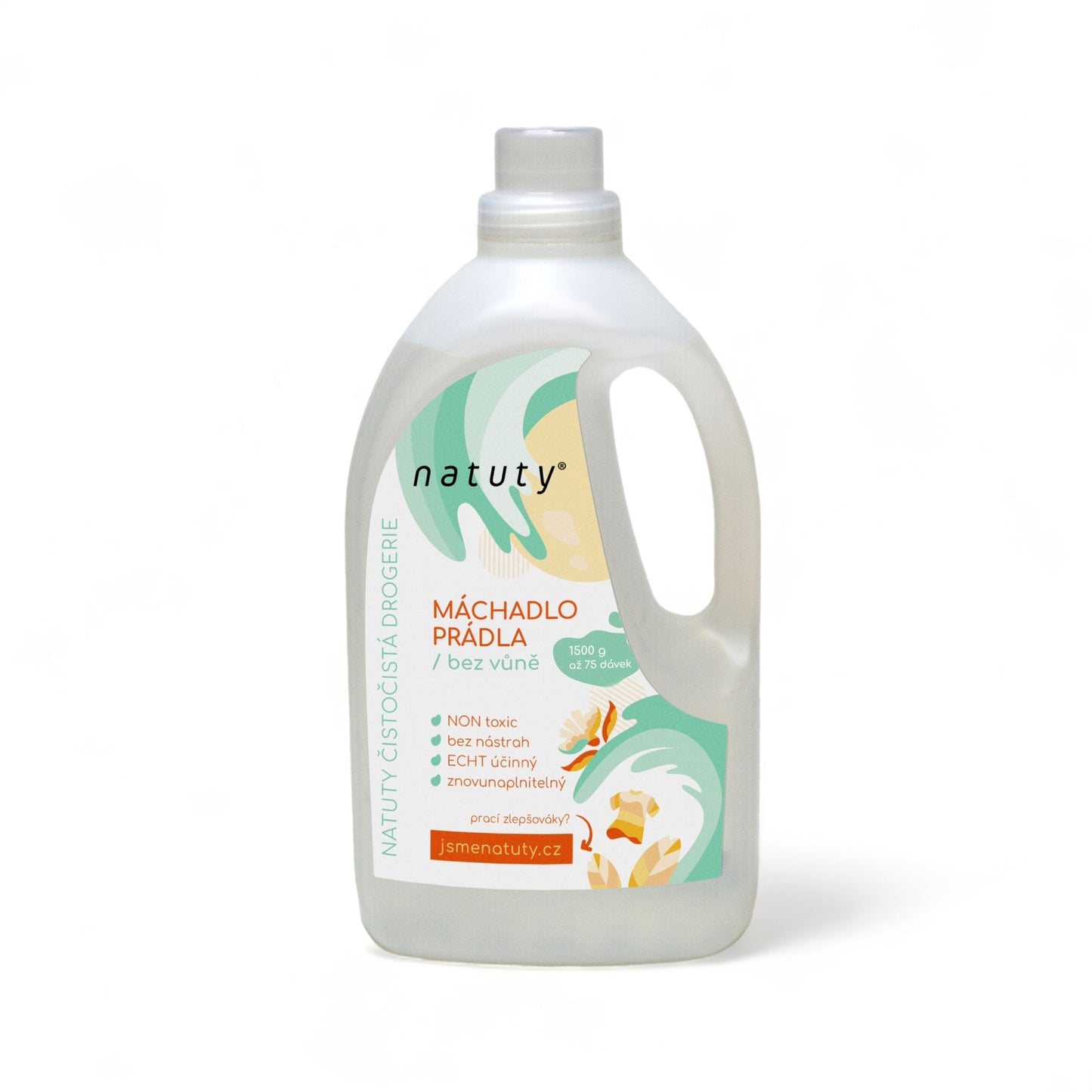 901325 Máchadlo prádla bez vůně 1,5 l   NATUTY-1