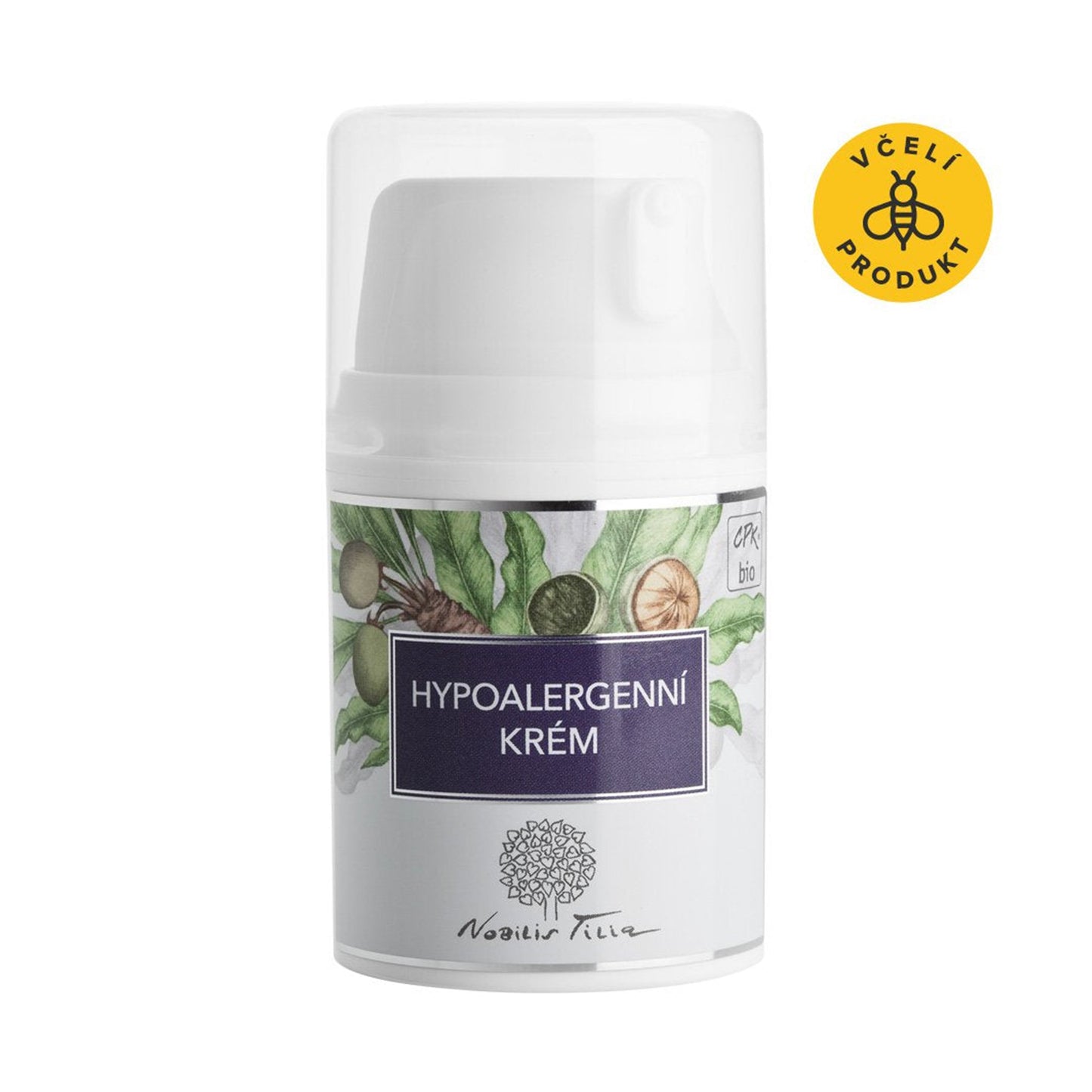 901411 Krém hypoalergenní pro velmi citlivou pleť 50 ml   NOBILIS TILIA-1
