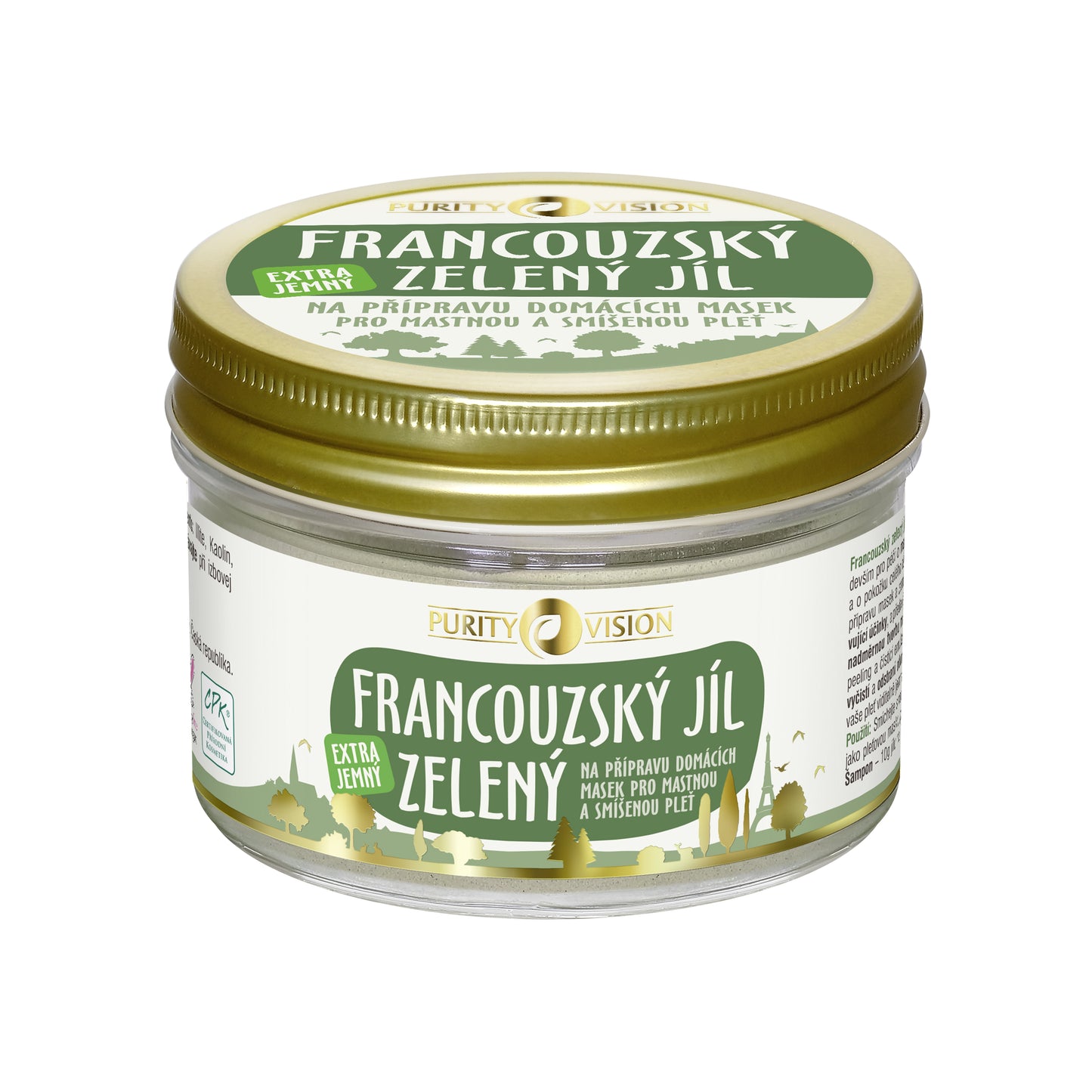 901482 Jíl francouzský zelený 150 g   PURITY VISION-1