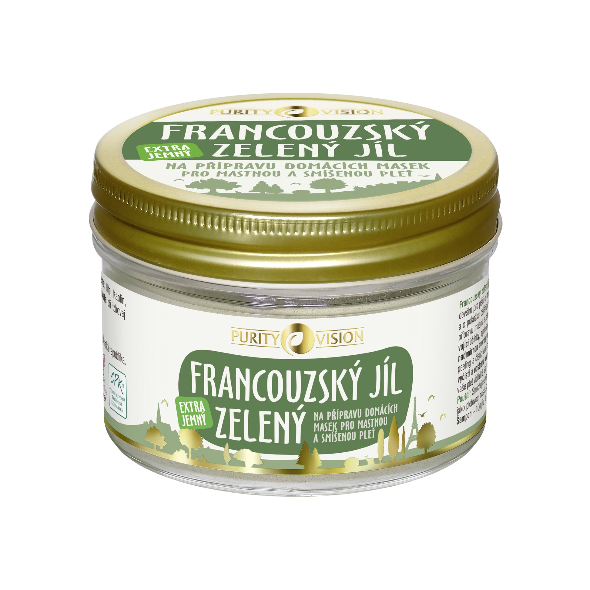 901482 Jíl francouzský zelený 150 g   PURITY VISION-1