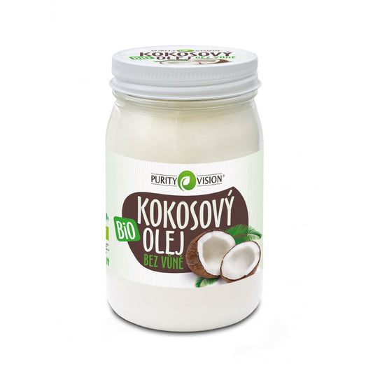 901492 Kokosový olej bez vůně 420 ml BIO   PURITY VISION-1
