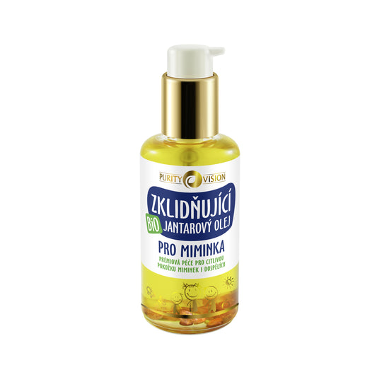 901551 Olej jantarový zklidňující pro miminka 95 ml BIO   PURITY VISION -1
