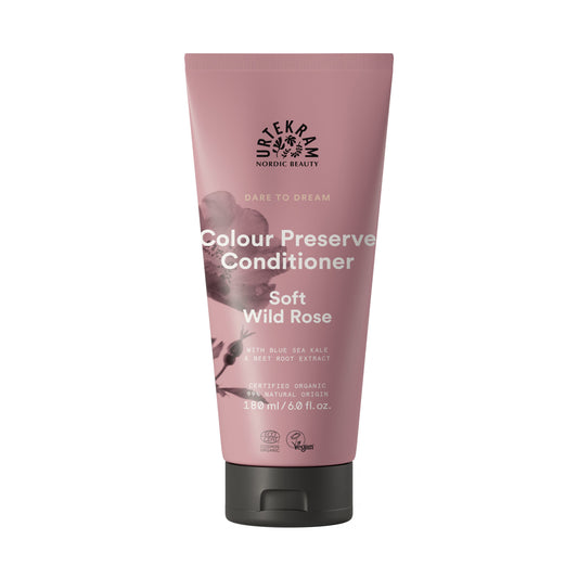 901616 Kondicionér pro barvené vlasy se šípovou růží 180 ml BIO   URTEKRAM-1