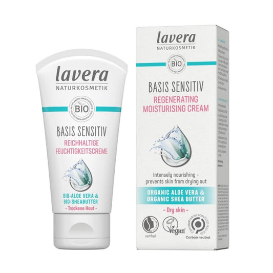 901694 Krém hydratační a regenerační pro suchou pleť denní Basis Sensitive 50 ml   LAVERA-1
