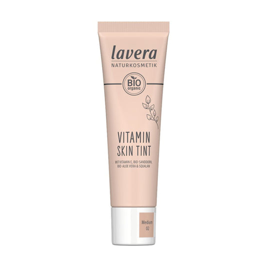 901729 Krém tónovací vitaminový 02 Medium 30 ml BIO   LAVERA-1