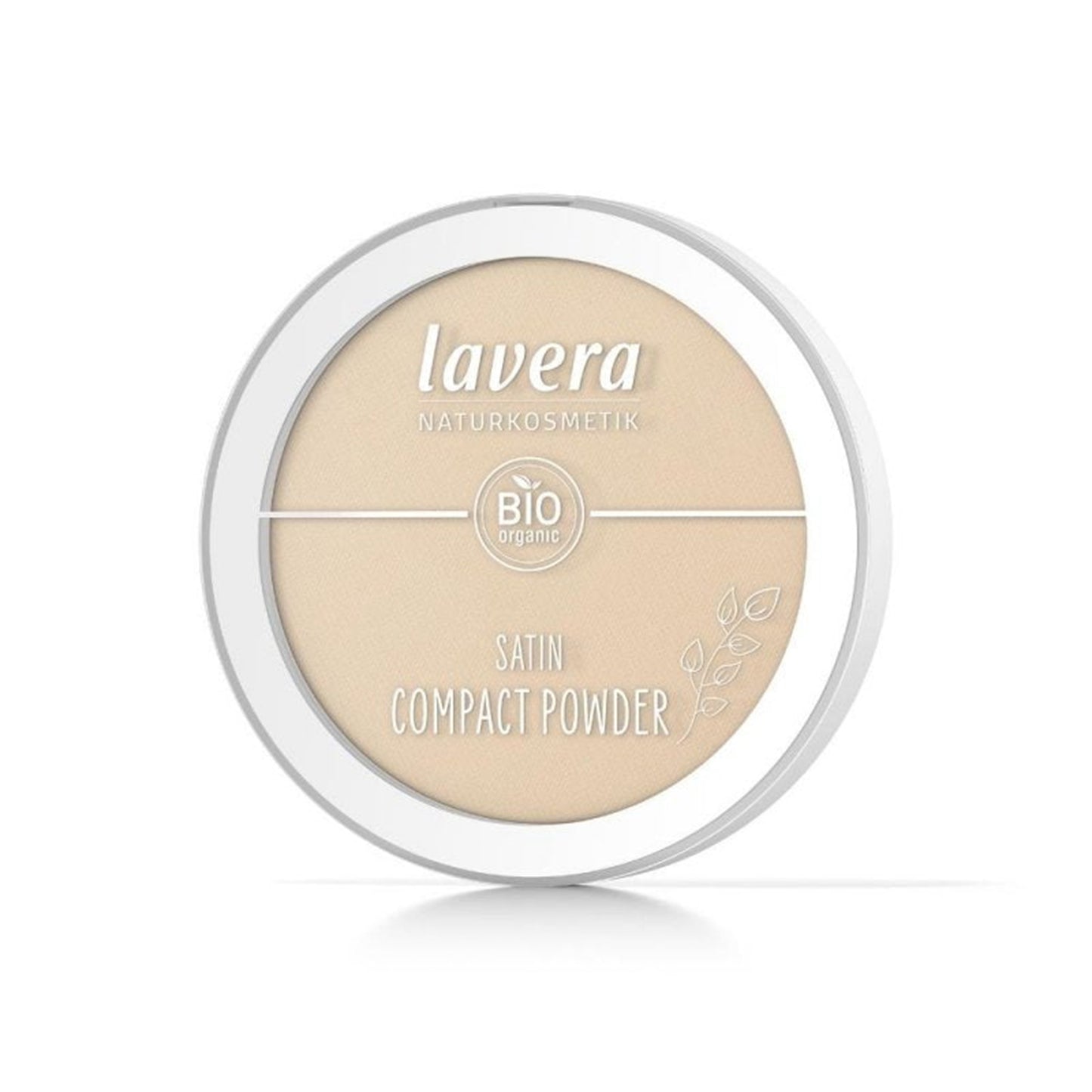 901893 Pudr kompaktní saténový 02 středně tmavý 9,5 g BIO   LAVERA-1