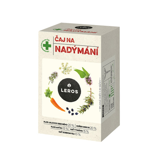 901908 Čaj bylinný na nadýmání 20 sáčků 30 g   LEROS-1