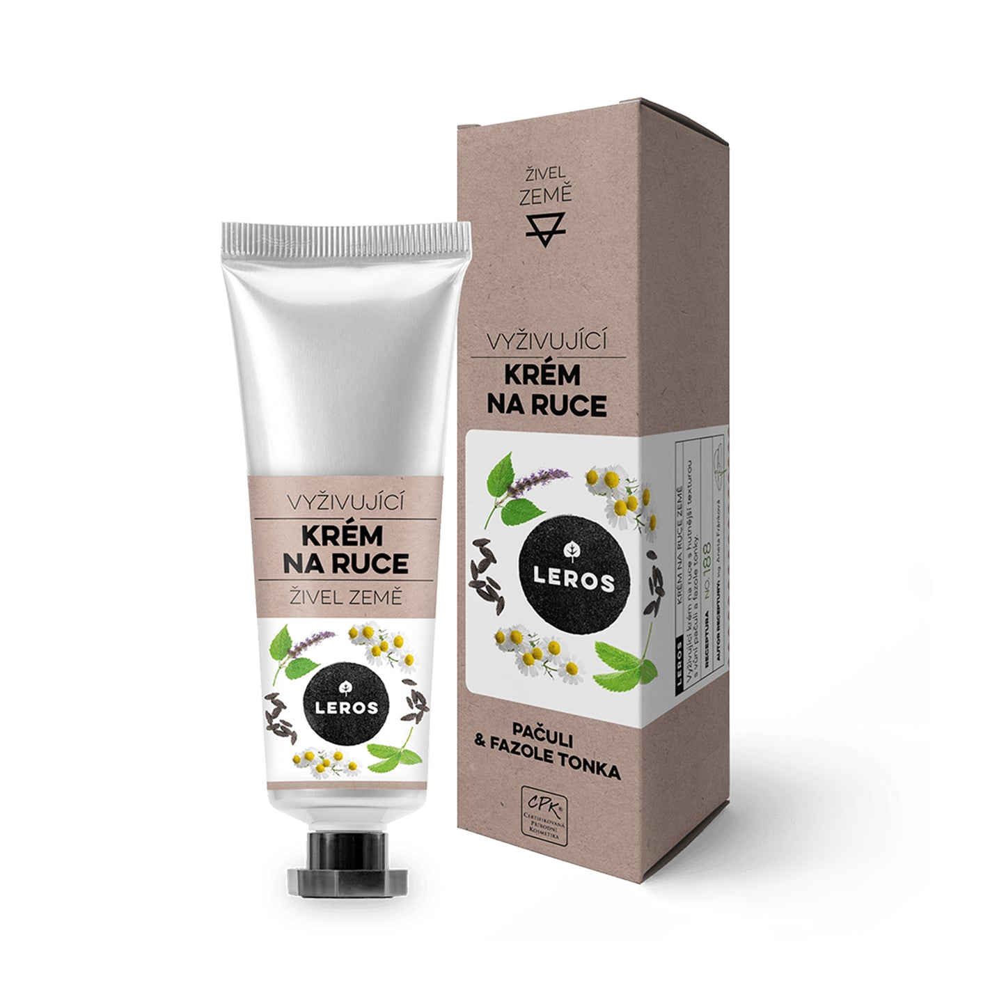 901943 Krém na ruce - Živel země 30 ml BIO   LEROS-1