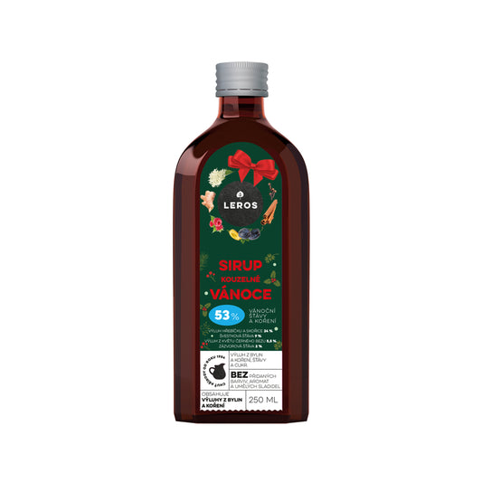 901951 Sirup Kouzelné Vánoce 250 ml   LEROS-1