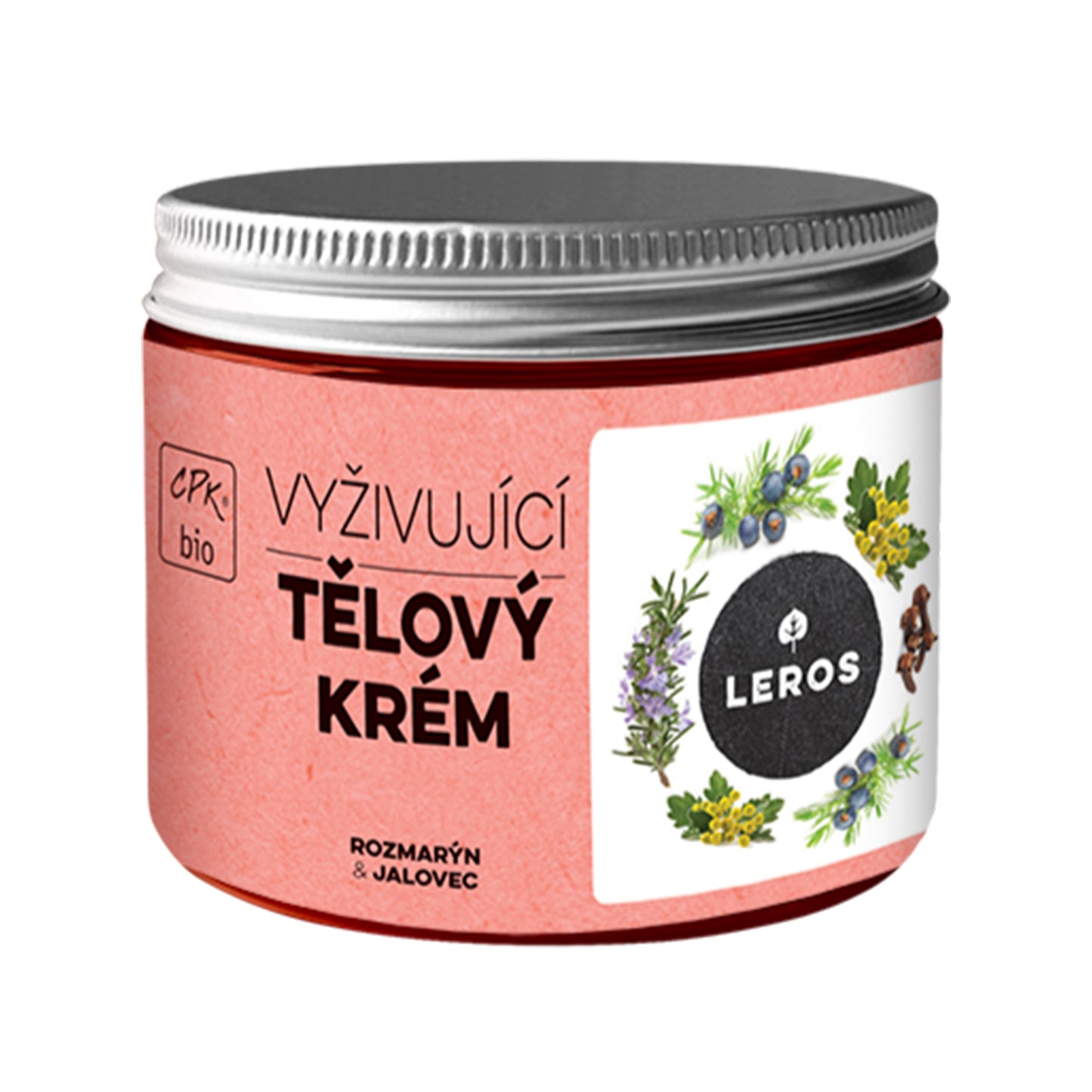901961 Krém tělový vyživující Rozmarýn & jalovec 200 ml   LEROS-1