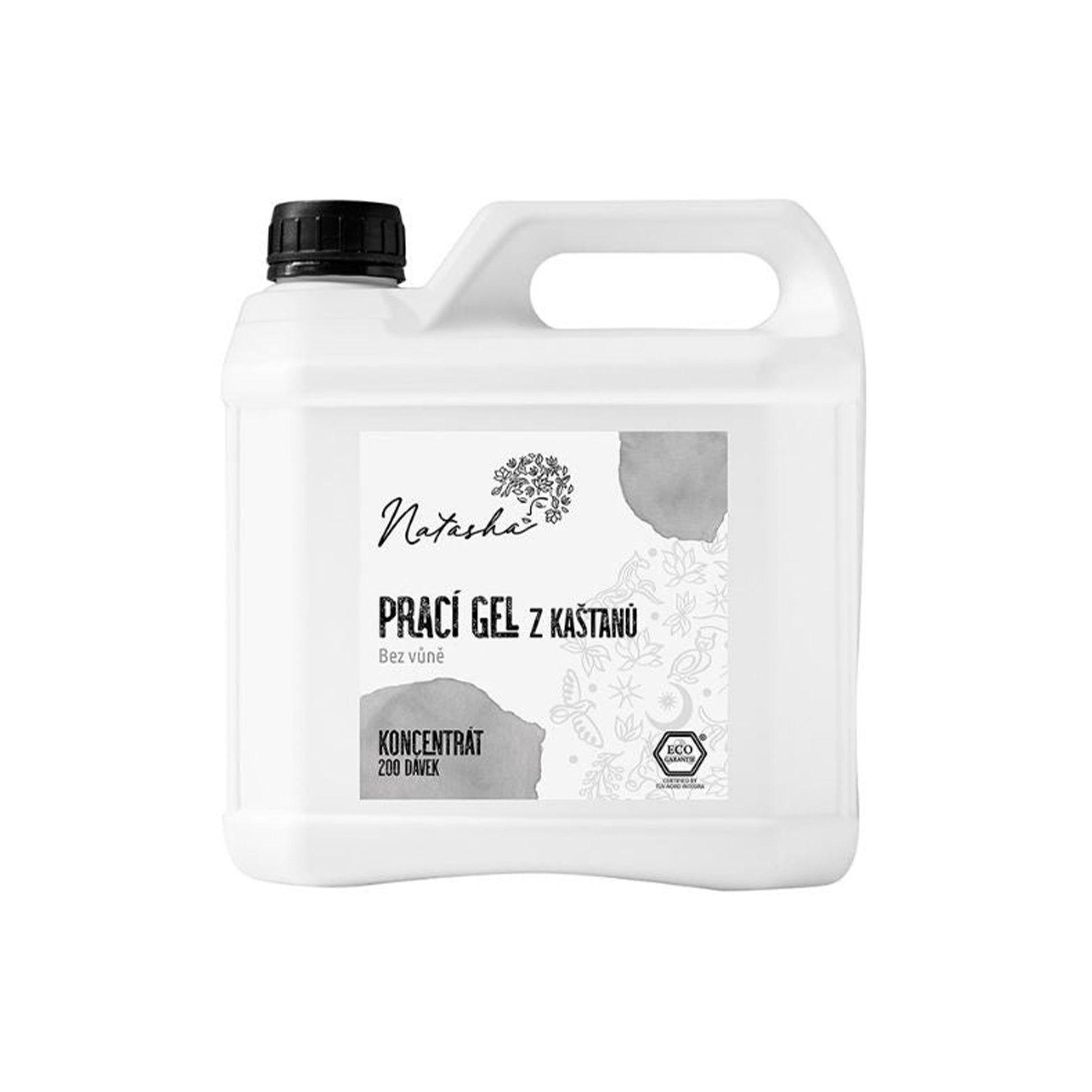 902004 Gel prací z kaštanů bez vůně - koncentrát 3 l   NATASHA-1