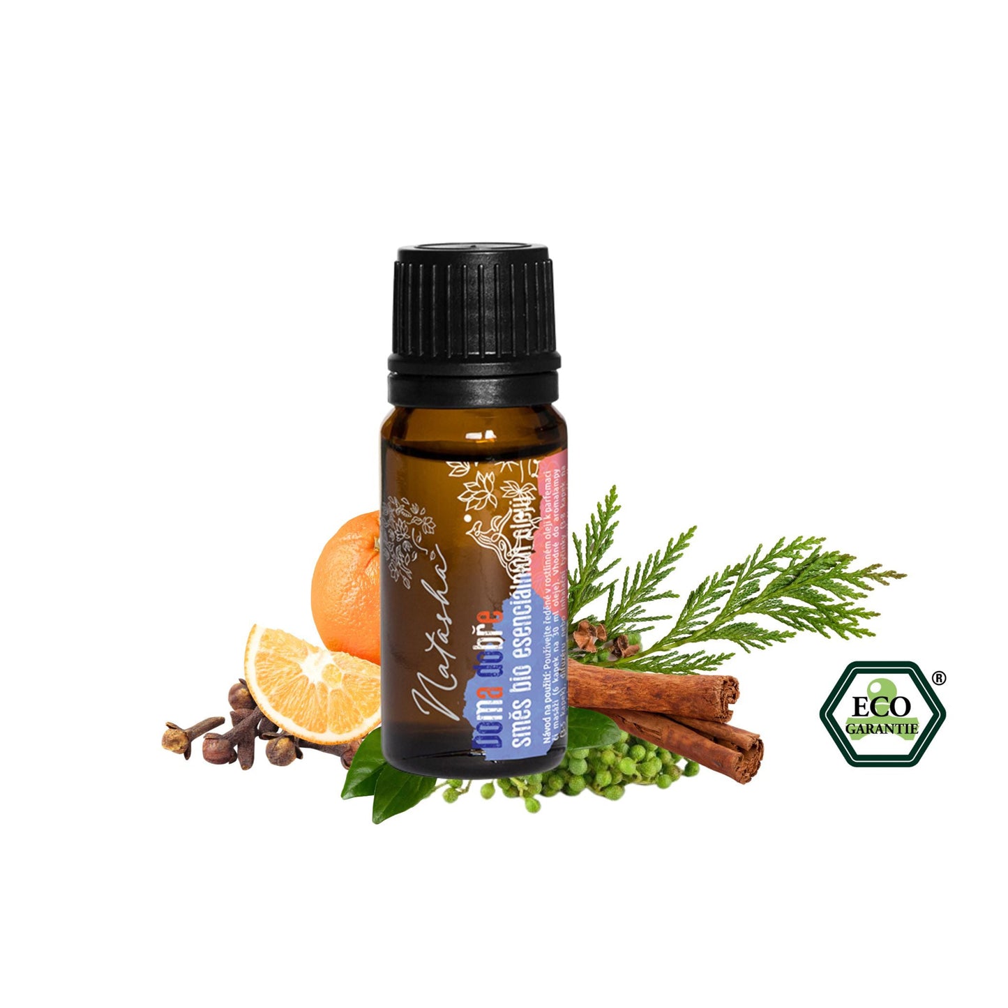 902025 Směs esenciálních olejů - Doma dobře 10 ml   NATASHA-1