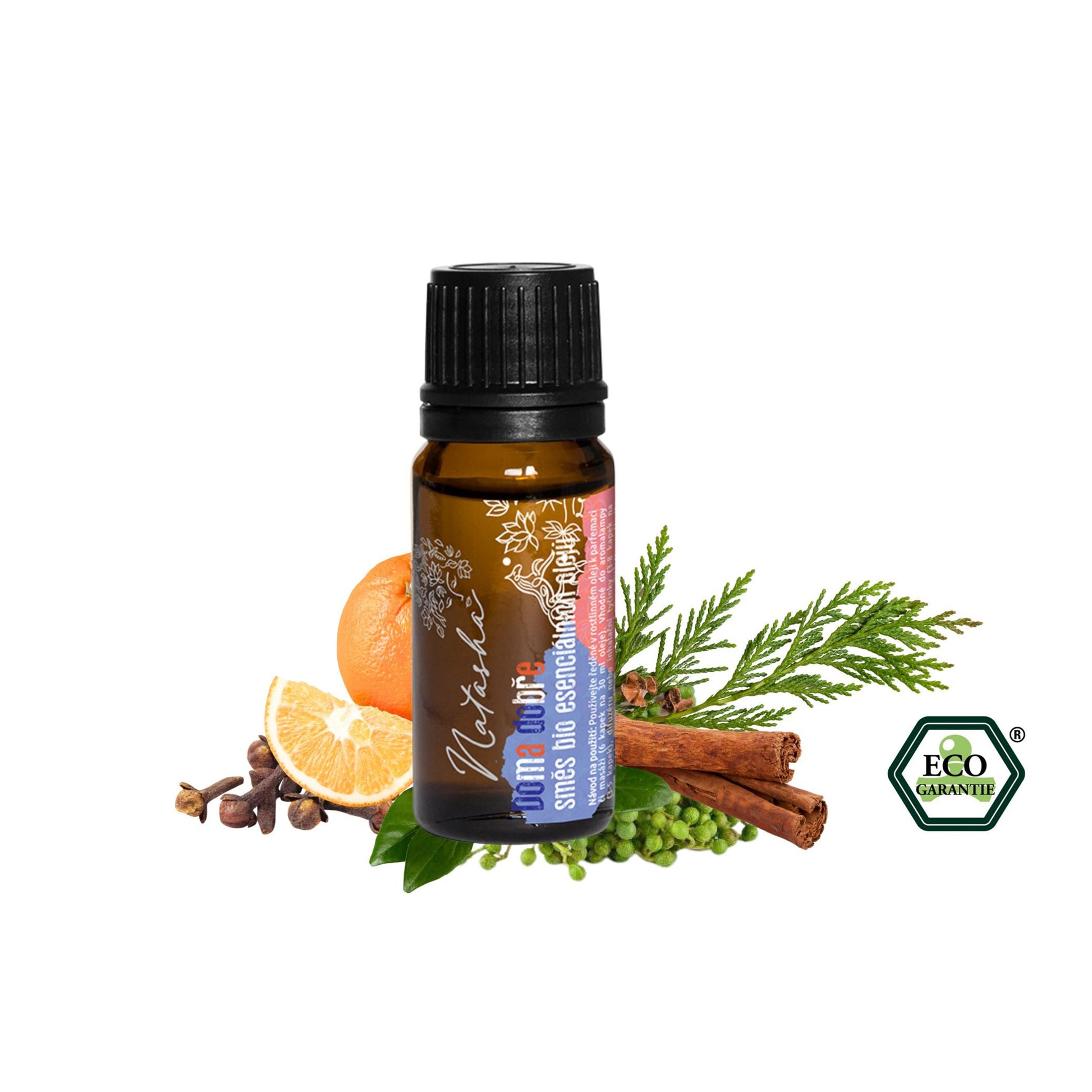 902025 Směs esenciálních olejů - Doma dobře 10 ml   NATASHA-1