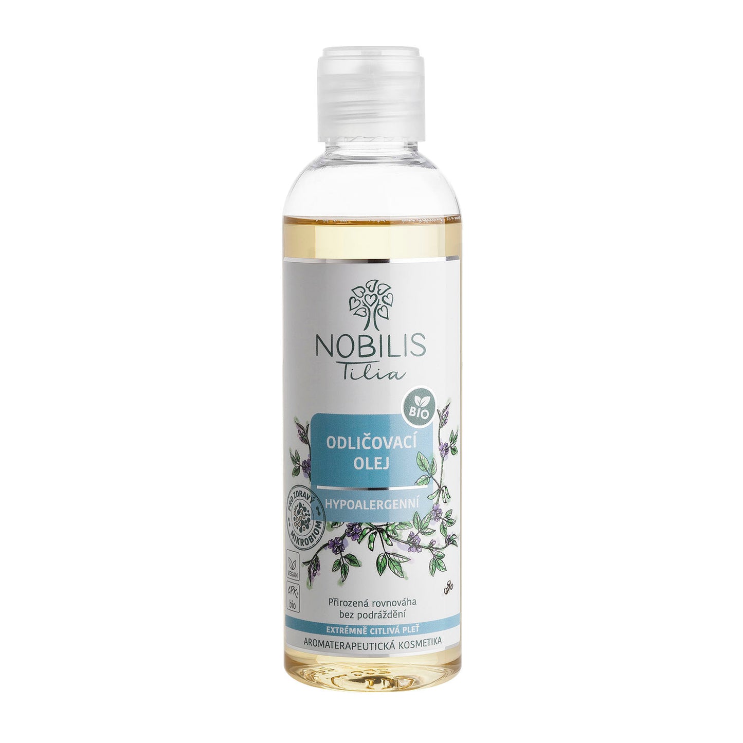 902052 Olej odličovací hypoalergenní 200 ml BIO   NOBILIS TILIA-1