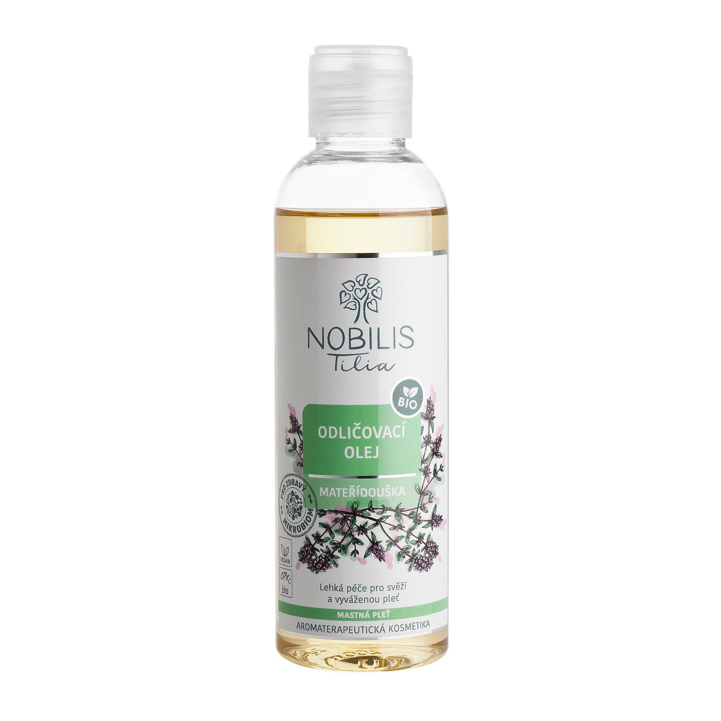 902054 Olej odličovací Mateřídouška 200 ml BIO   NOBILIS TILIA-1