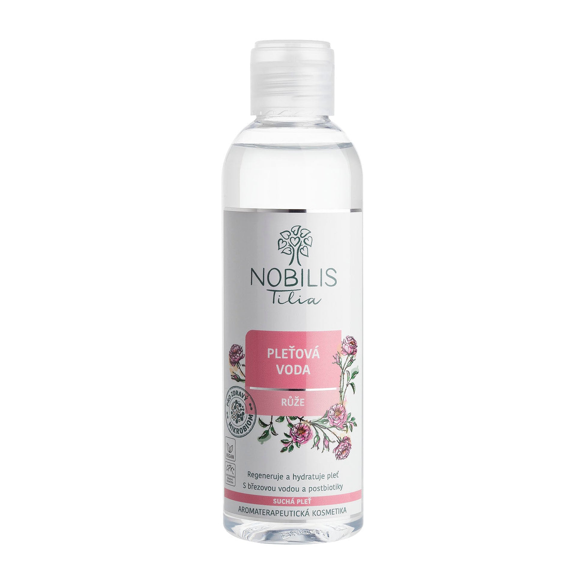 902065 Voda pleťová Růže 200 ml   NOBILIS TILIA-1
