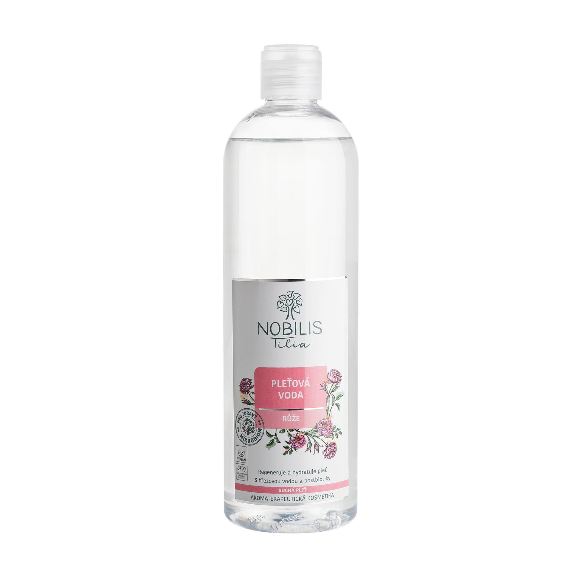 902066 Voda pleťová Růže 500 ml   NOBILIS TILIA-1