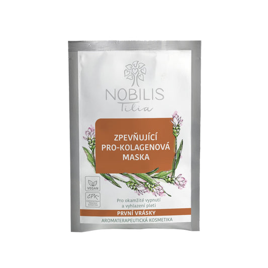 902077 Maska zpevňující pro-kolagenová slupovací 25 g   NOBILIS TILIA-1