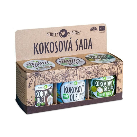 902091 Sada kokosová 3 ks BIO   PURITY VISION-1