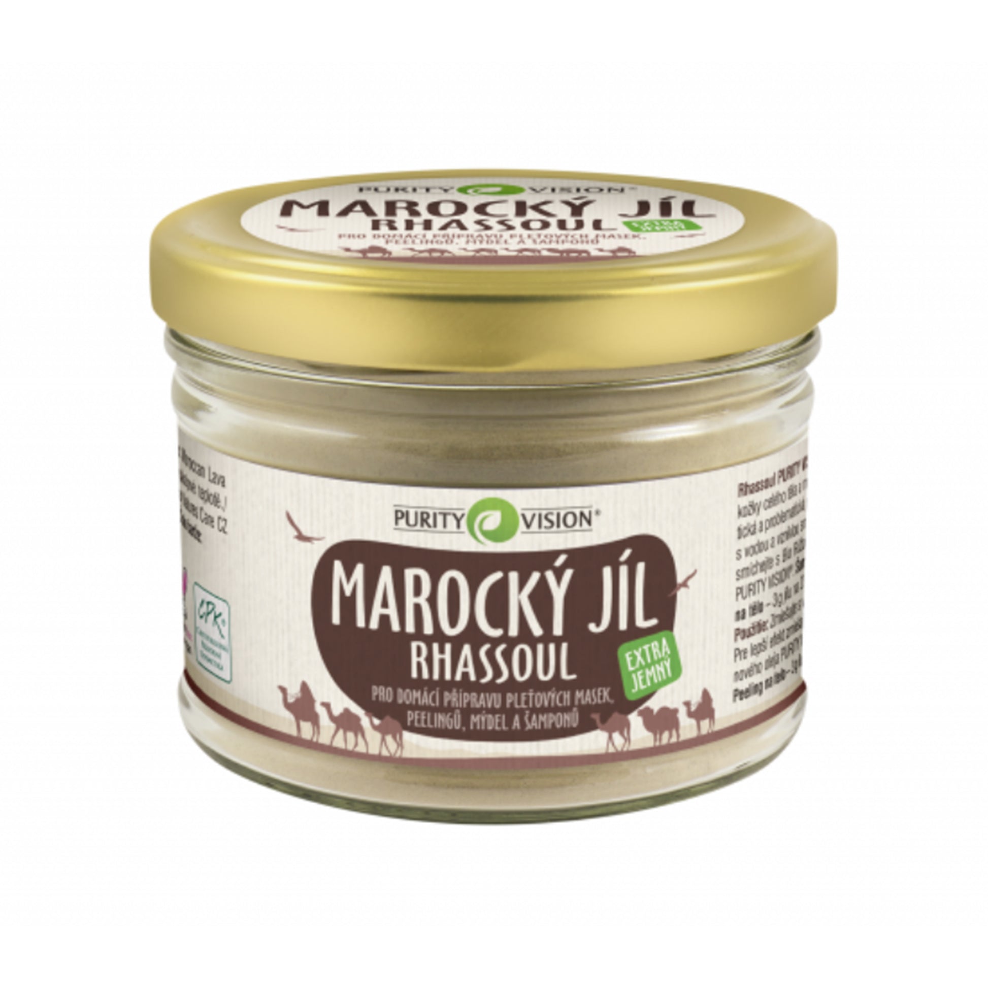 902095 Jíl marocký - Rhassoul 450 g   PURITY VISION-1
